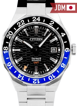 Series 8 880 Mechanical GMT Black/Blue Ref. NB6031-56E