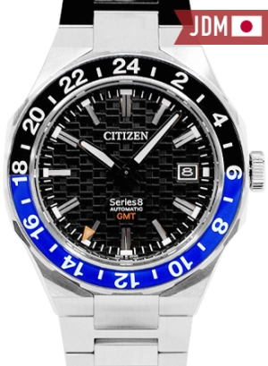 Series 8 880 Mechanical GMT Black/Blue Ref. NB6031-56E