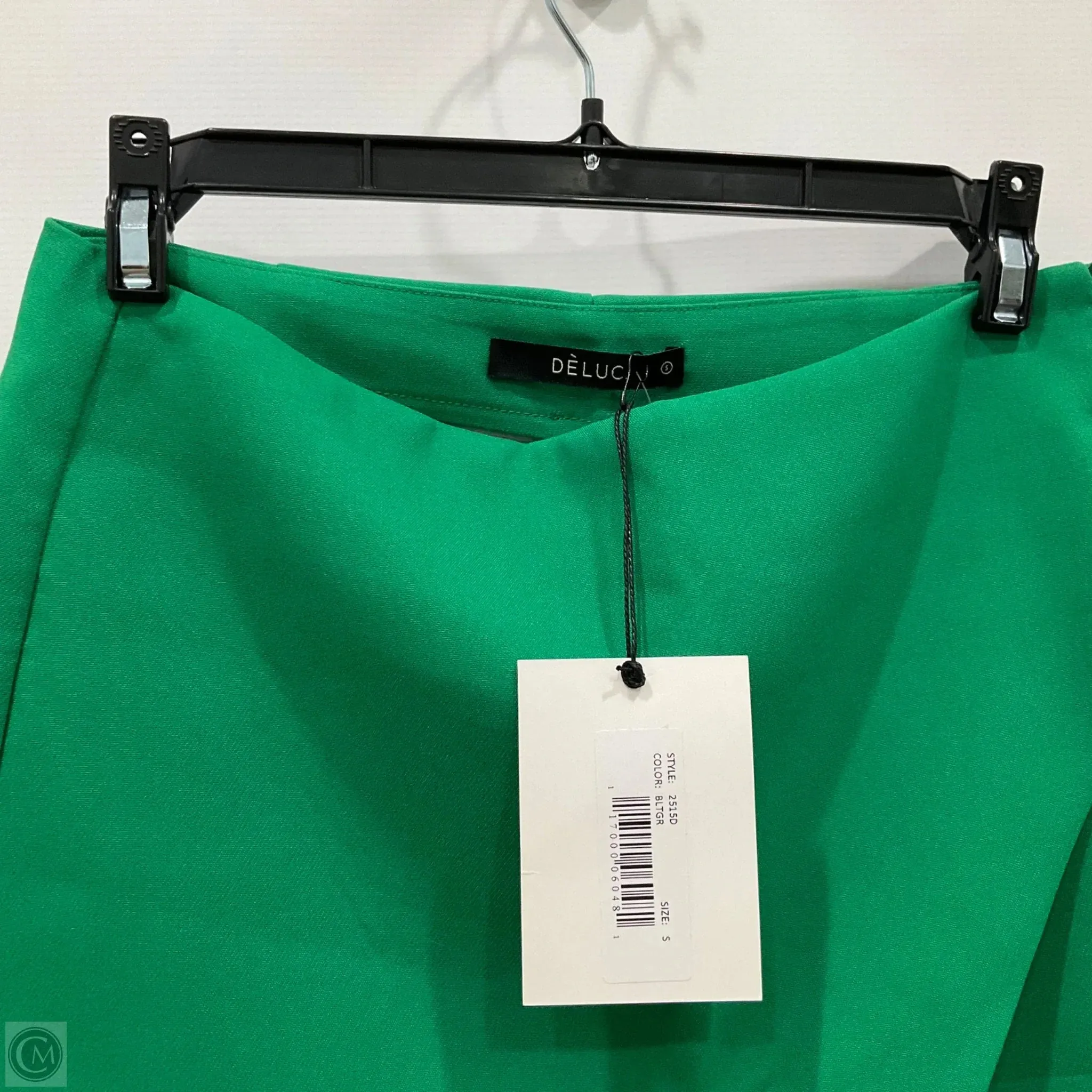 Shorts By Dèluc. In Green, Size: S