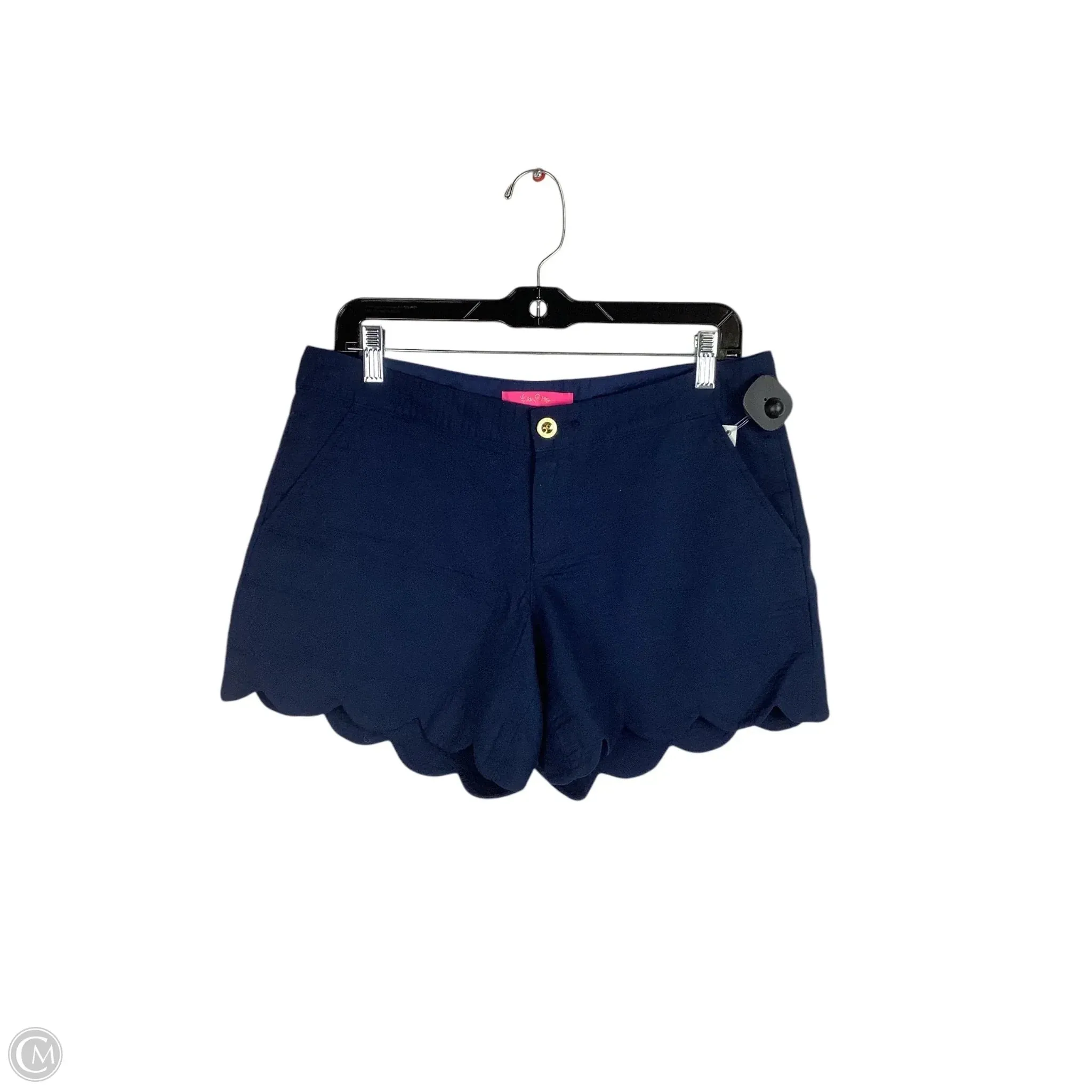 Shorts Designer By Lilly Pulitzer In Navy, Size: 4
