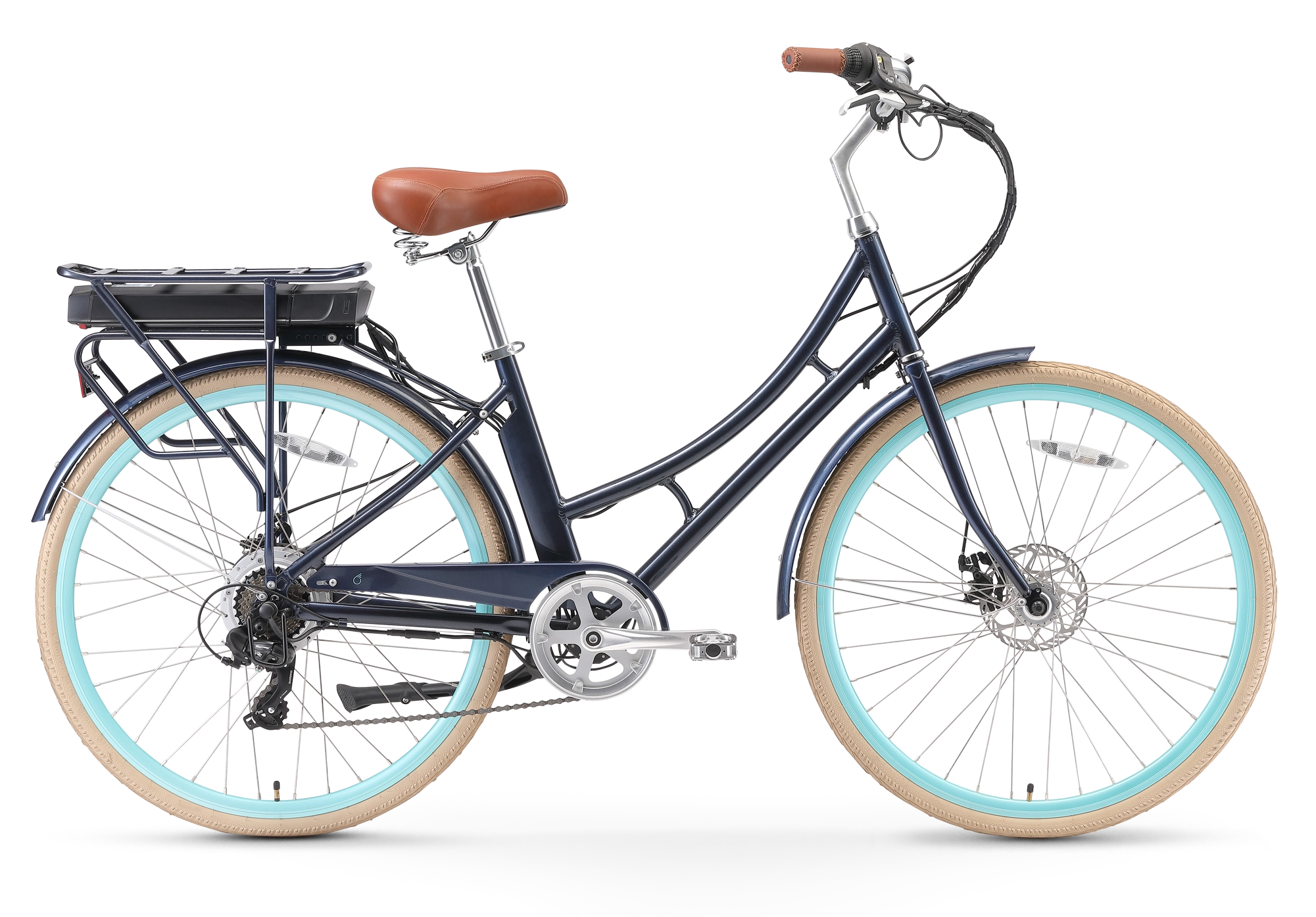 sixthreezero Ride in the Park Women's 500W 7-Speed Electric Bicycle