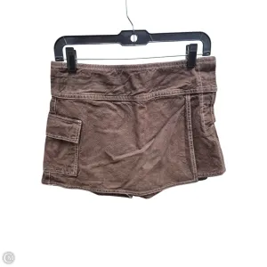 Skort By Asos In Brown, Size: 0