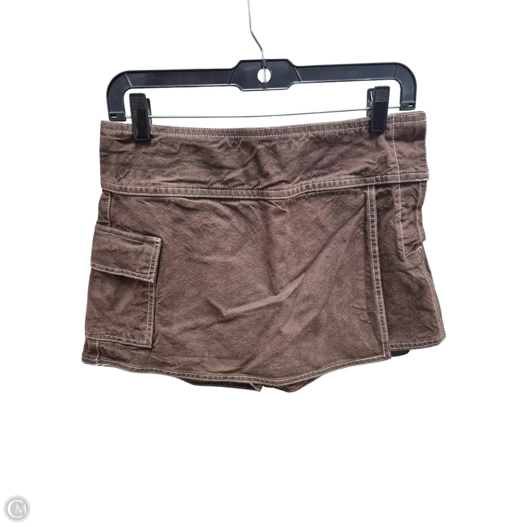 Skort By Asos In Brown, Size: 0