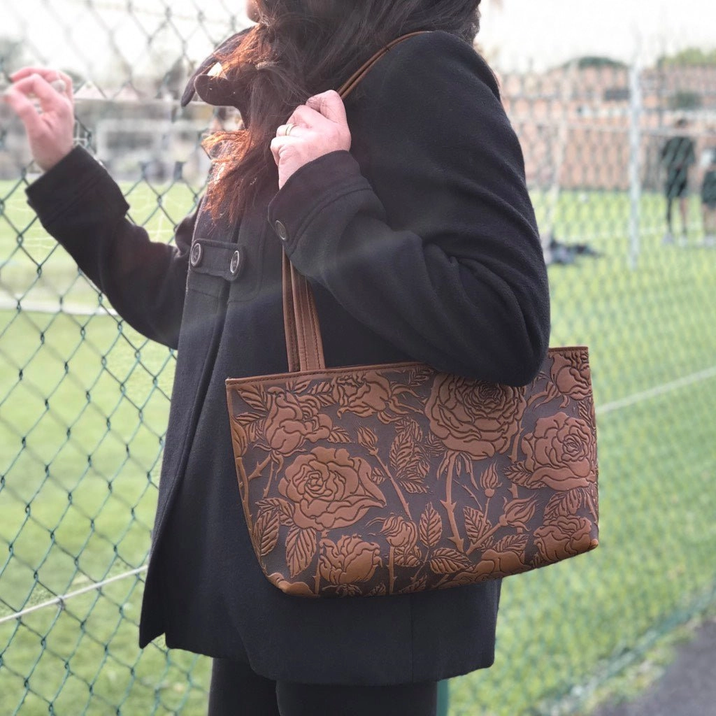Streamline Handbag, Wild Rose