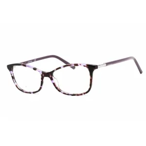 Swarovski Women's Eyeglasses - Cat Eye Shape Colored Havana Plastic Frame | SK5239 055