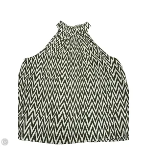 Tank Top By Halogen In Green, Size: L