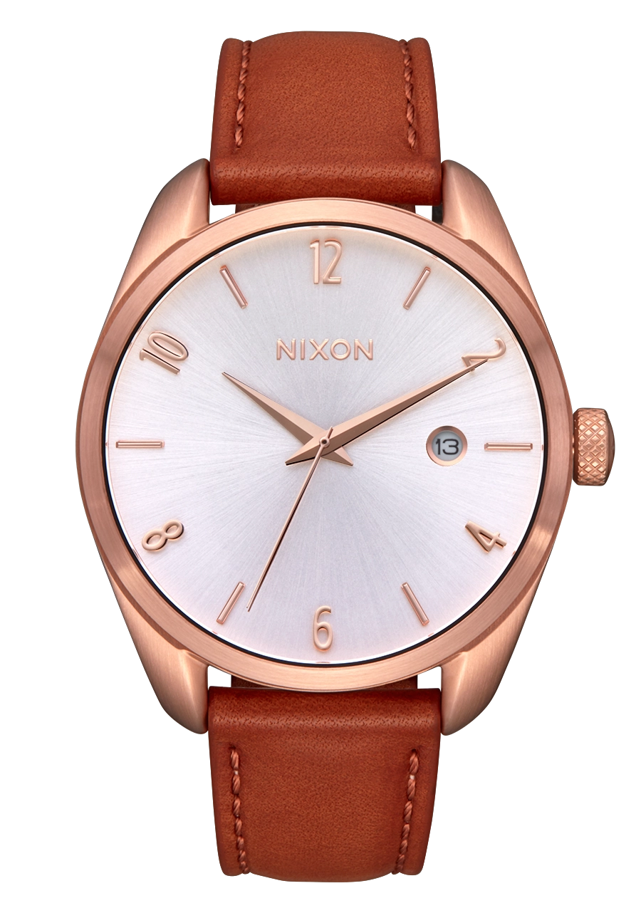 Thalia Leather - Rose Gold / White