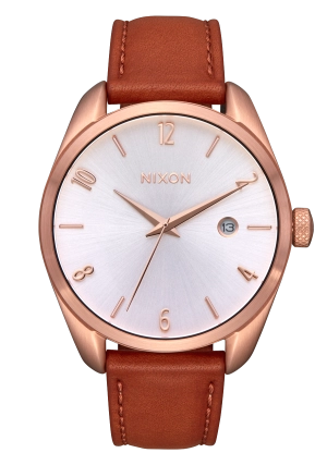 Thalia Leather - Rose Gold / White