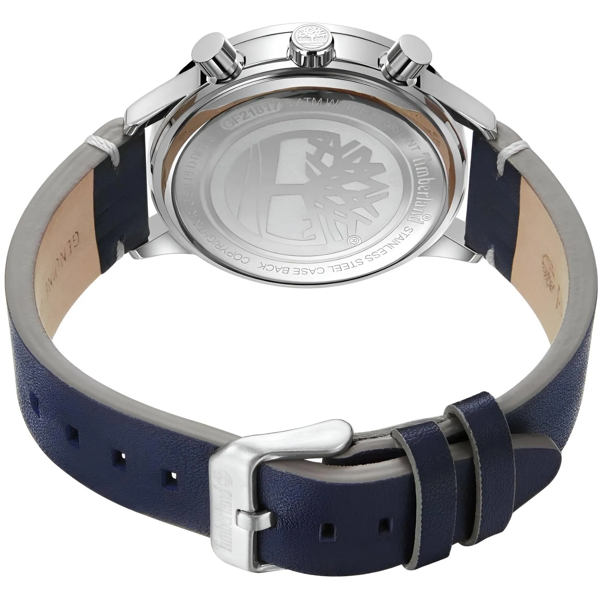 Timberland Men's Watch - Dress Sport Dark Blue and Black Dial Strap | TDWGF2181701