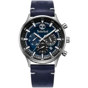Timberland Men's Watch - Dress Sport Dark Blue and Black Dial Strap | TDWGF2181701