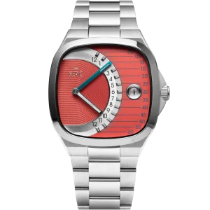 Timeline Retrograde Automatic Salmon