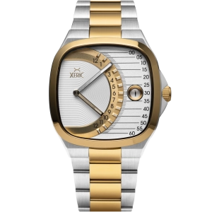 Timeline Retrograde Automatic Two-tone Gold Silver