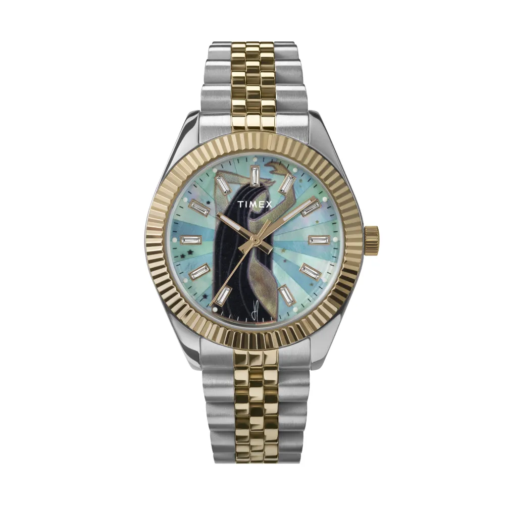 Timex Legacy x Jacquie Aiche 3-Hand 36mm Stainless Steel Band