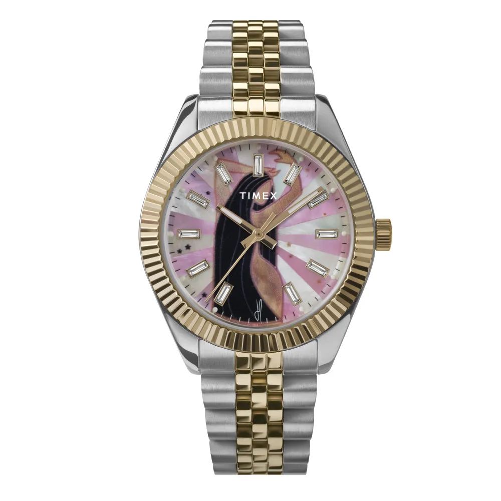 Timex Legacy x Jacquie Aiche 3-Hand 36mm Stainless Steel Band