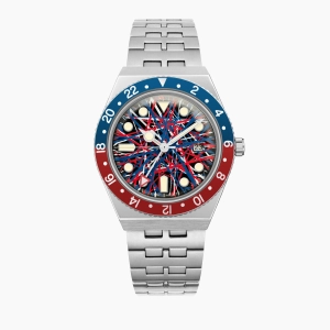 Timex Q GMT Crimson Tide