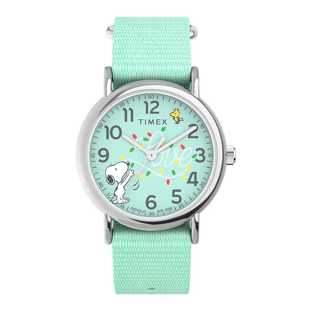 Timex x Peanuts Weekender 3-Hand 38mm Fabric Band