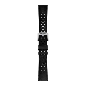 Tissot Official Black Rubber Strap 20mm
