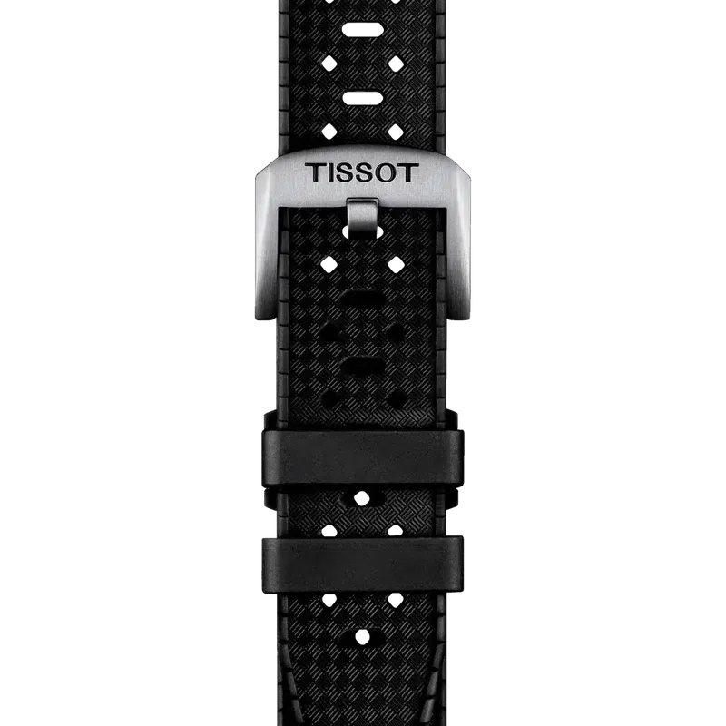 Tissot Official Black Rubber Strap 20mm