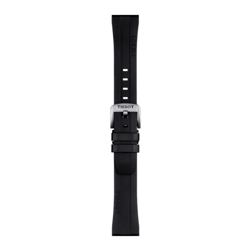 Tissot Official Black Rubber Strap 20mm