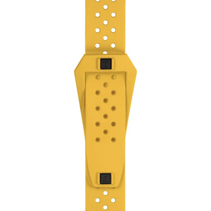 Tissot Official Yellow Sideral S Rubber Strap