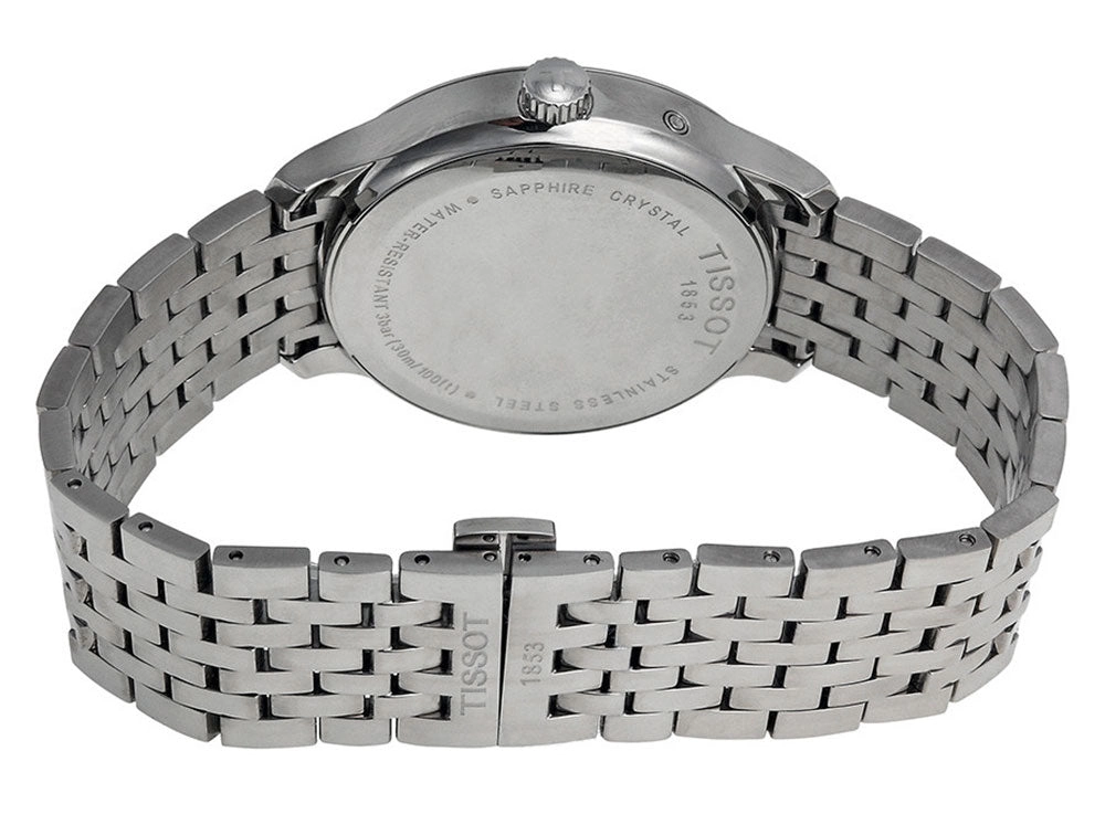 Tissot T-Classic Tradition Stainless Steel GMT Anthracite Dial Date Quartz Mens Watch T0636391106700