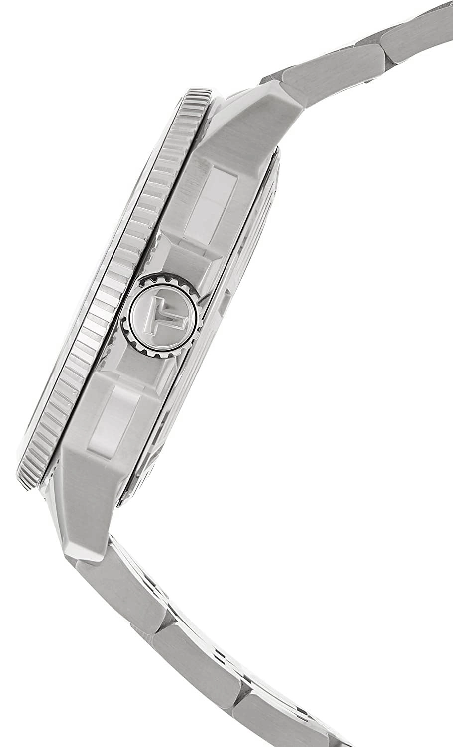 Tissot T-Sport Seastar 1000 Automatic Powermatic 80 Stainless Steel Black Dial Date Divers Mens Watch T120.407.11.051.00