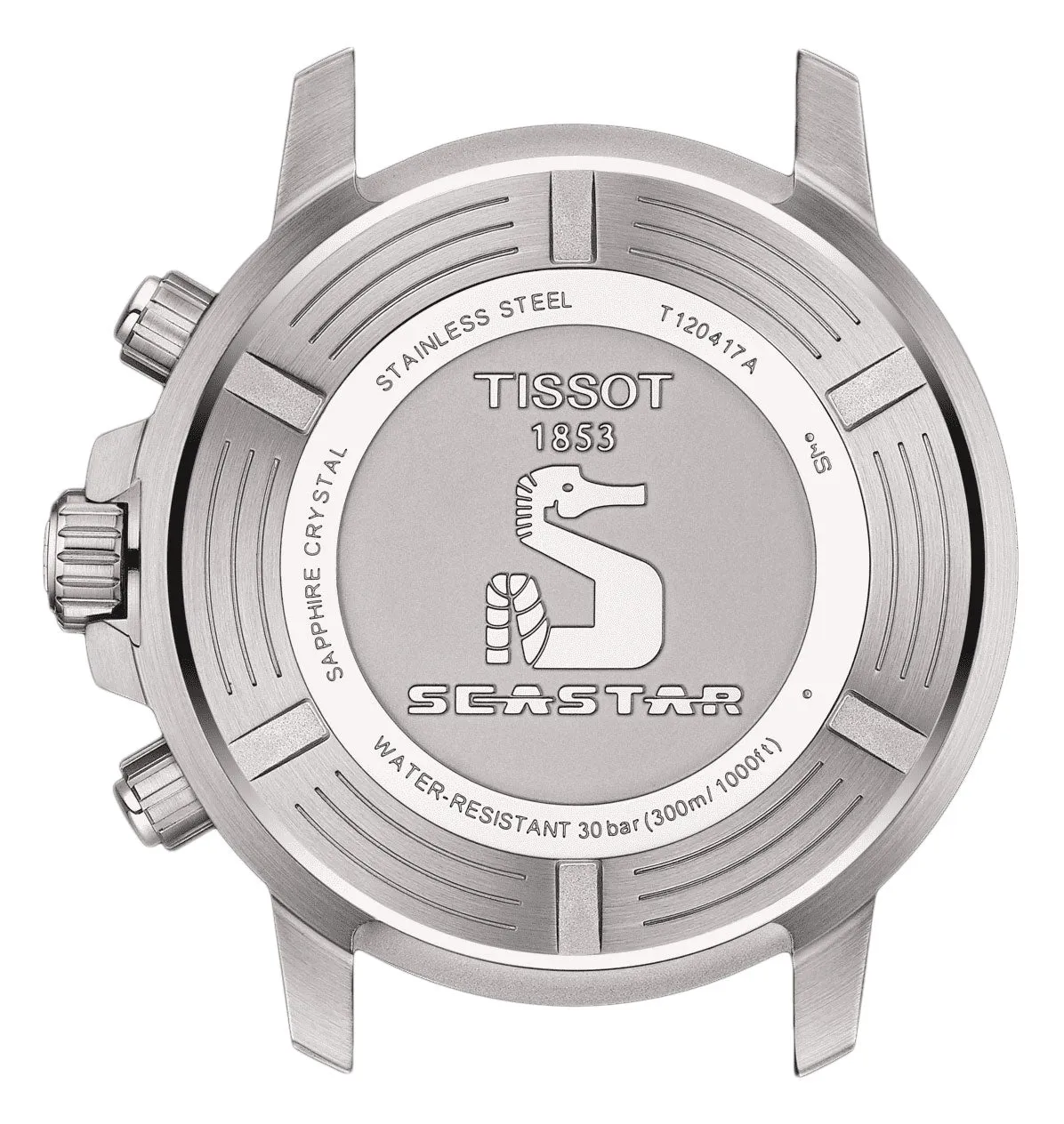 Tissot T-Sport Seastar 1000 Chronograph Stainless Steel Blue Dial Date Divers Quartz Mens Watch T120.417.11.041.03