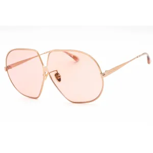 Tom Ford Women's Sunglasses - Gold/Other Metal Oversized Full Rim Frame | FT0785 33E