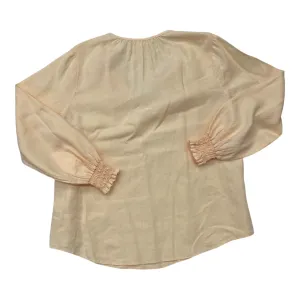 Top Ls By Cloth & Stone In Peach, Size:Xl