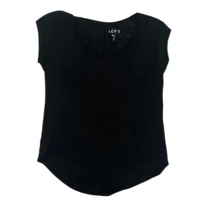 Top Ss By Loft In Black, Size:Xs
