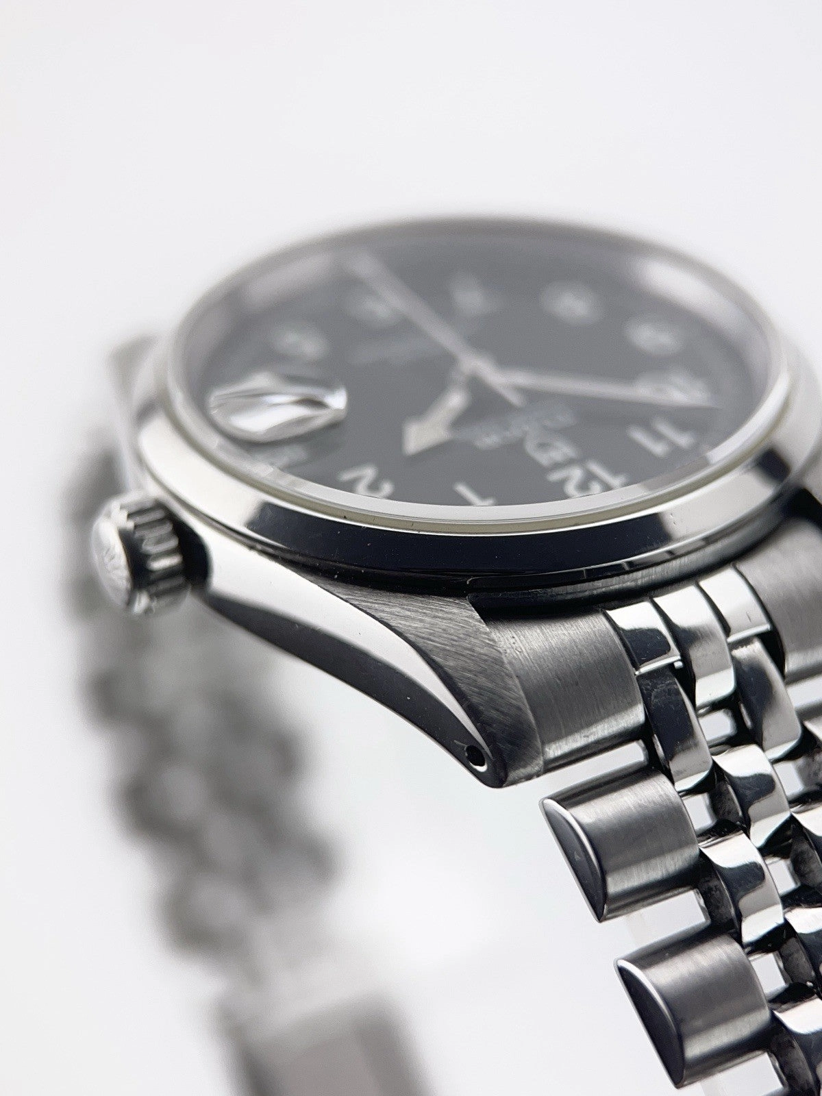 Tudor Prince Date Stainless Steel Black Dial 32mm Automatic Unisex Watch 72000