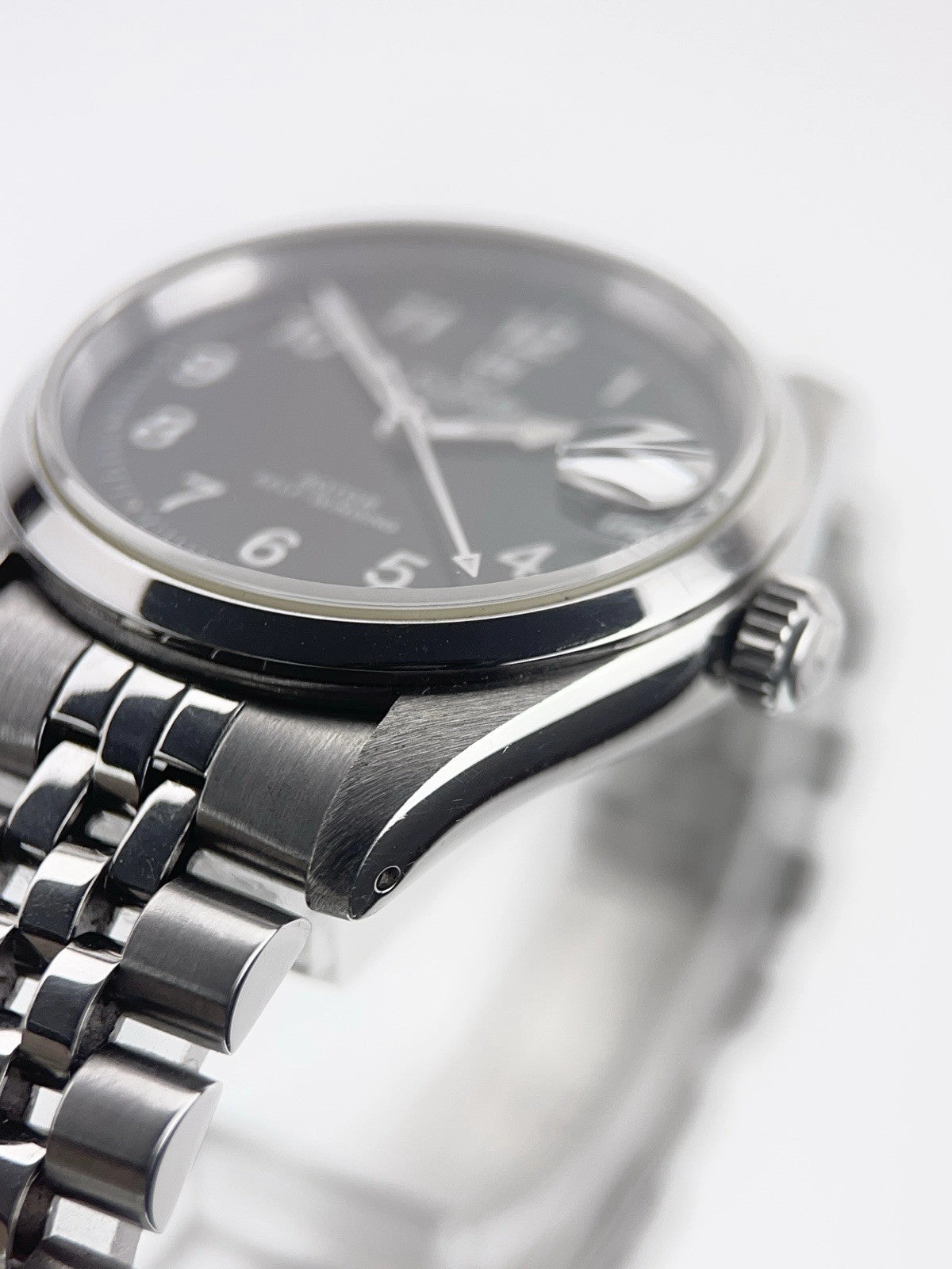Tudor Prince Date Stainless Steel Black Dial 32mm Automatic Unisex Watch 72000