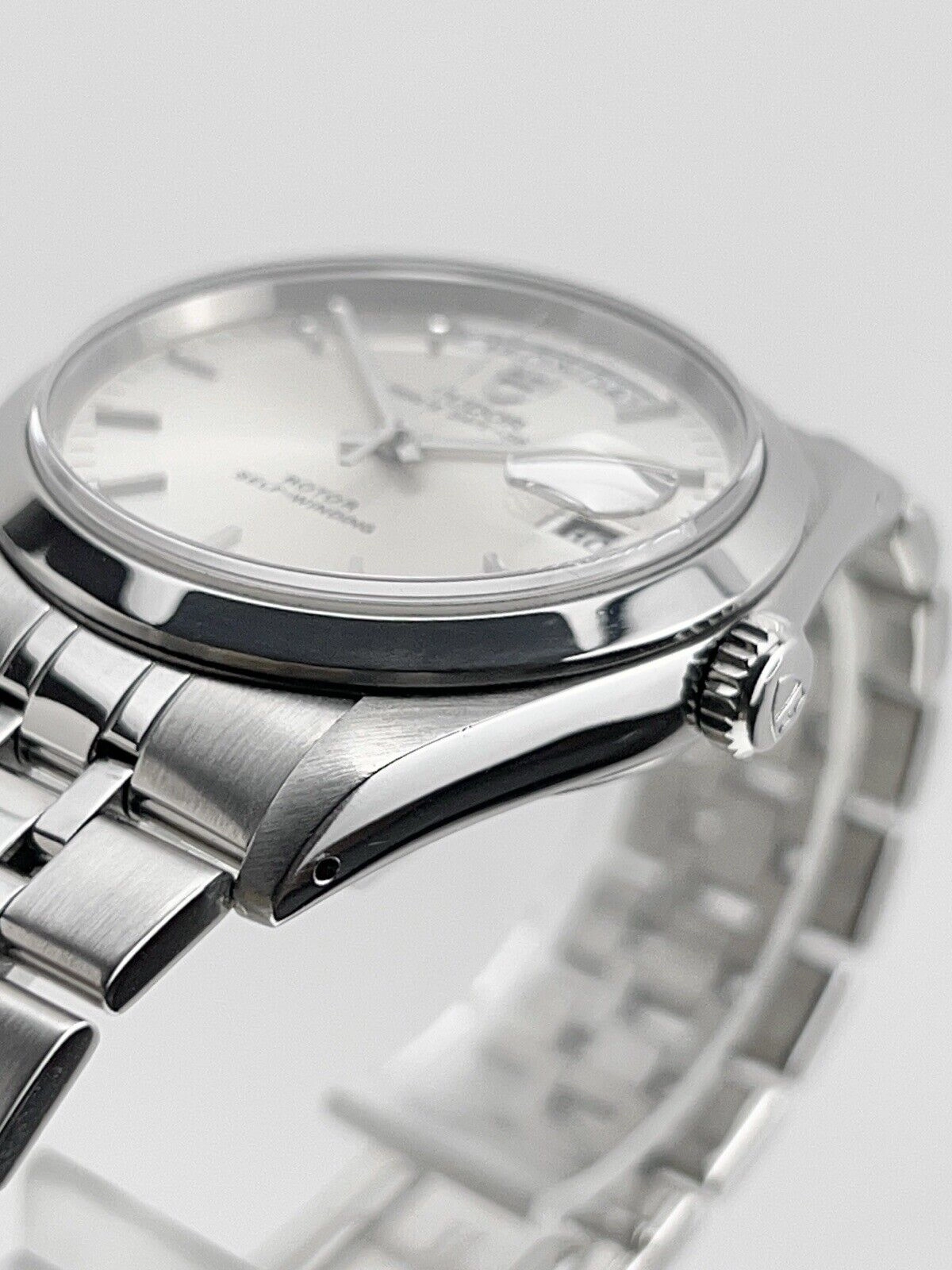 Tudor Prince Day Date Stainless Steel Silver Dial 36mm Automatic Watch 76200