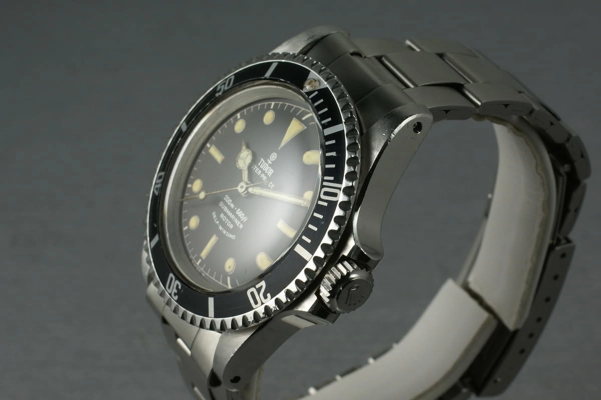 Tudor Submariner silver gilt and light brown dial  7928