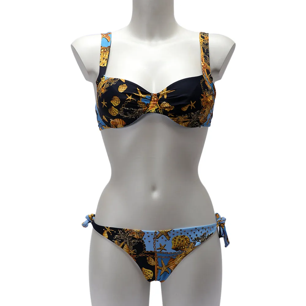 Twinset Bikini Thong With Print