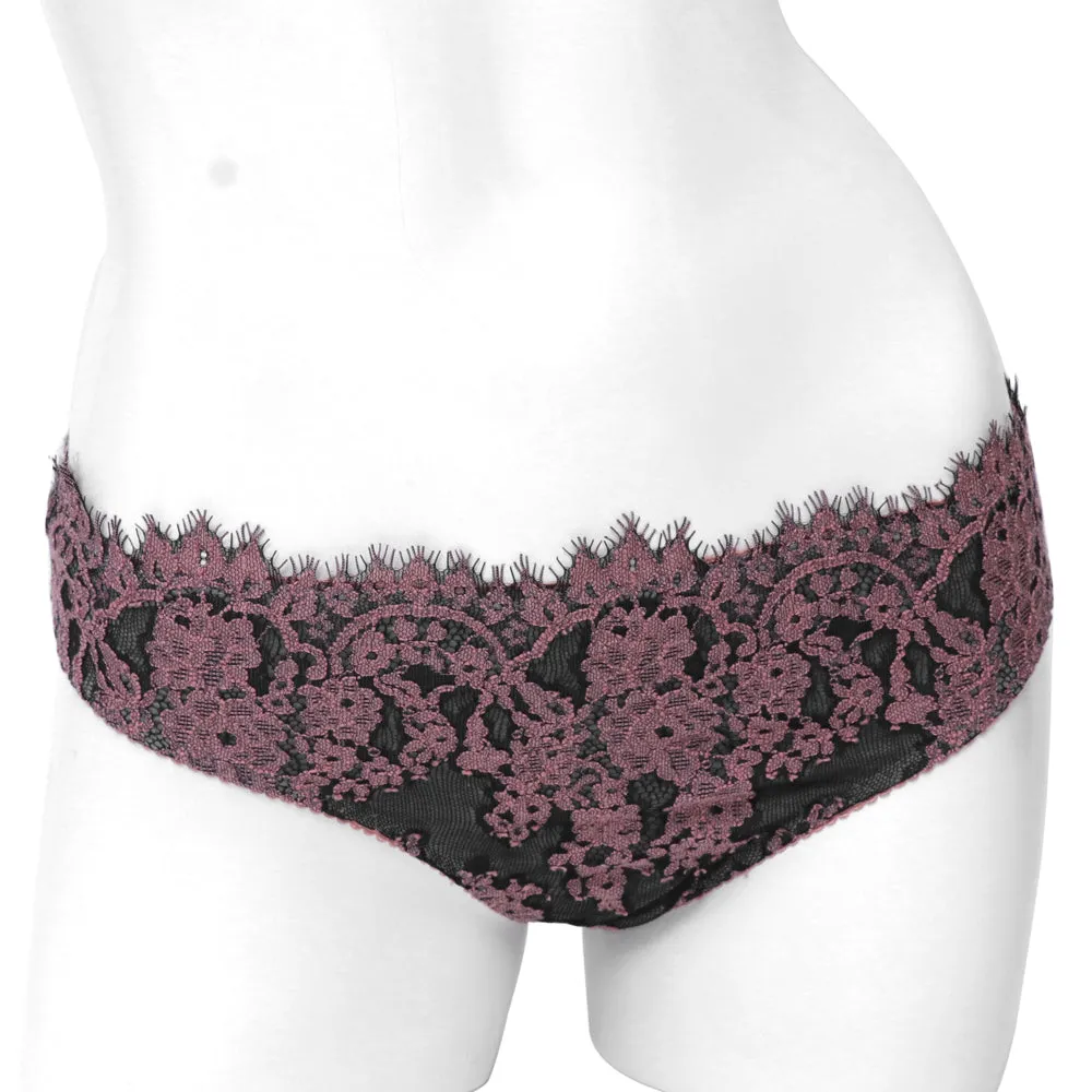 Twinset Thong Panty Grey/Old Rose Large