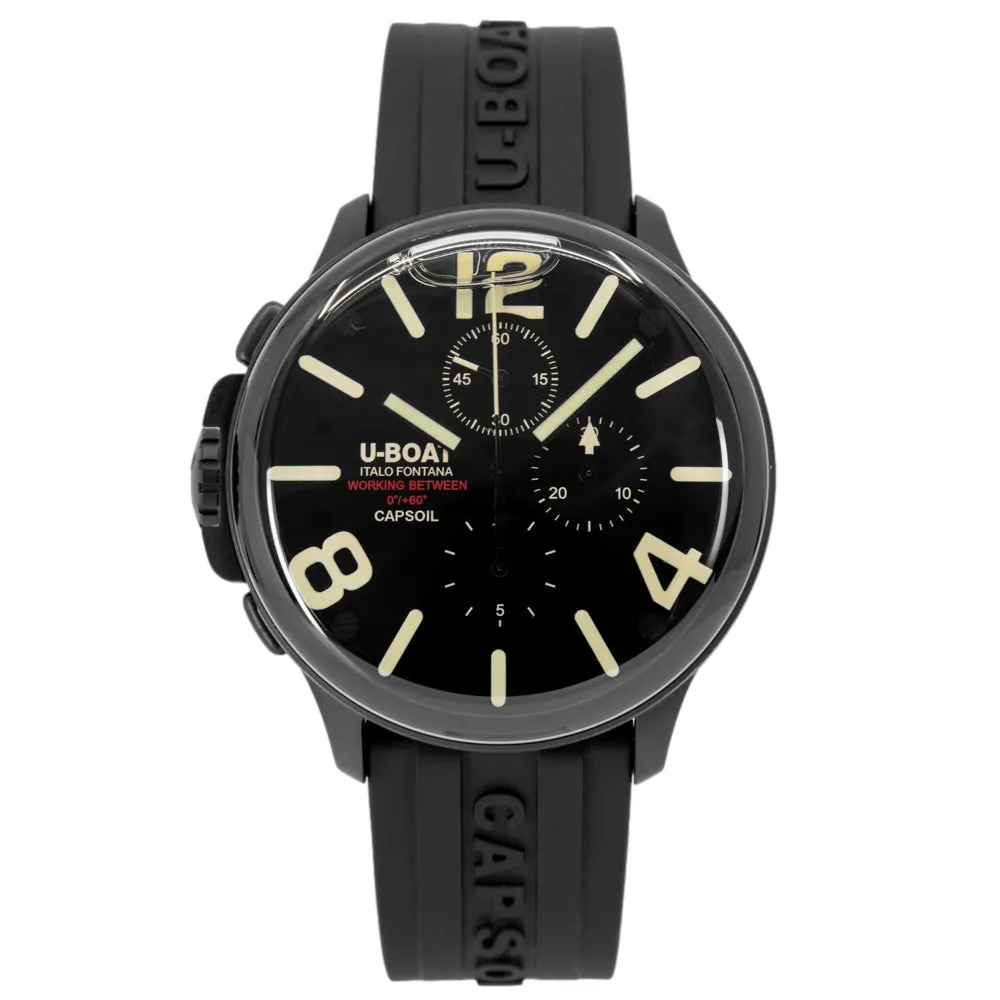 U-Boat Men's 8109/D Capsoil CHRONO DLC 45mm