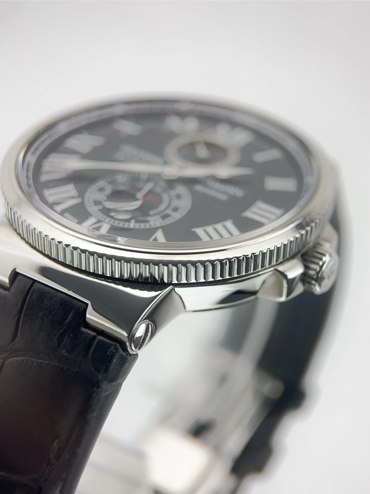 Ulysse Nardin Marine Stainless Steel Black Dial 43mm Automatic Mens Watch 263-67
