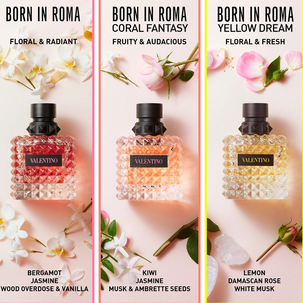 Valentino Donna Born In Roma Coral Fantasy 3.4 oz EDP for women
