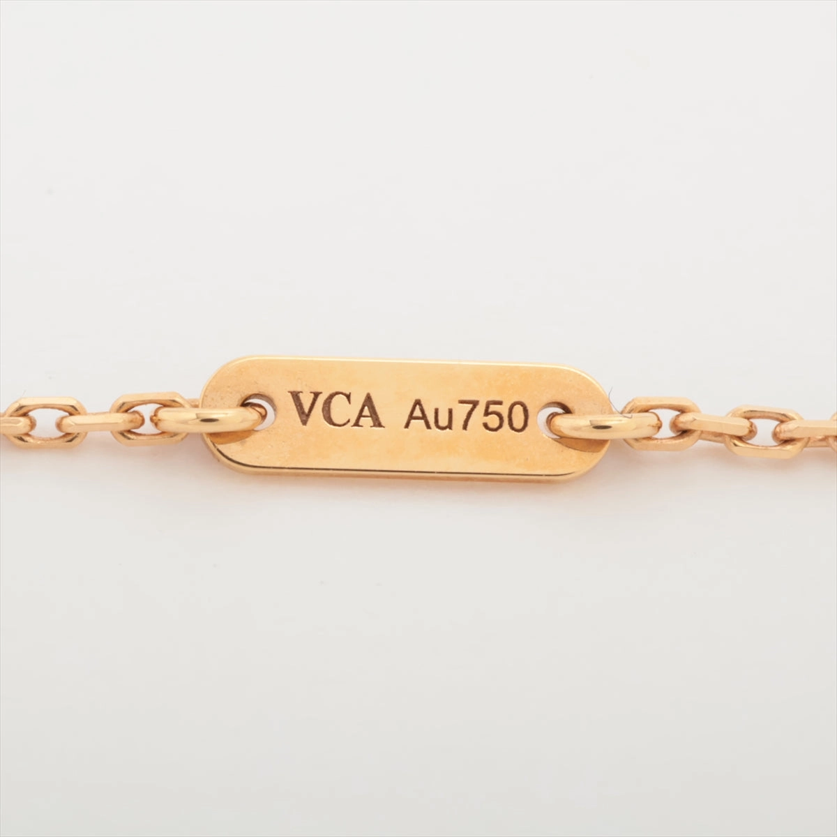 Van Cleef & Arpels Sweet Alhambra Hearts Carnelian Necklace