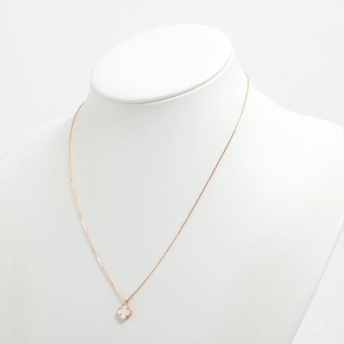 Van Cleef & Arpels Sweet Alhambra Mother of Pearl MOP Necklace