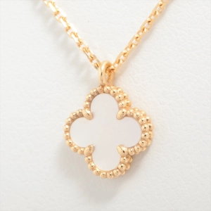 Van Cleef & Arpels Sweet Alhambra Mother of Pearl MOP Necklace