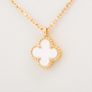 Van Cleef & Arpels Sweet Alhambra Mother of Pearl MOP Necklace