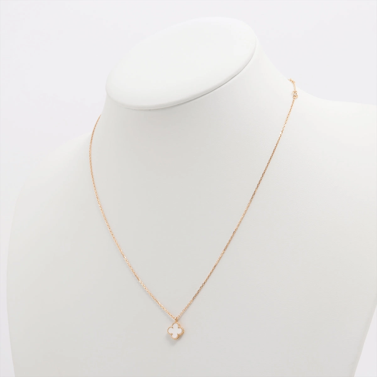 Van Cleef & Arpels Sweet Alhambra Mother of Pearl MOP Necklace