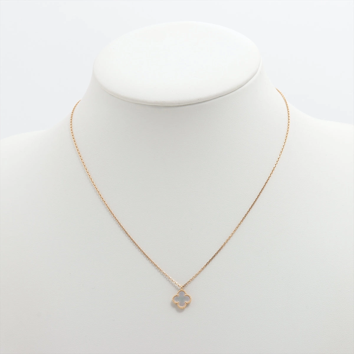Van Cleef & Arpels Sweet Alhambra Mother of Pearl MOP Necklace