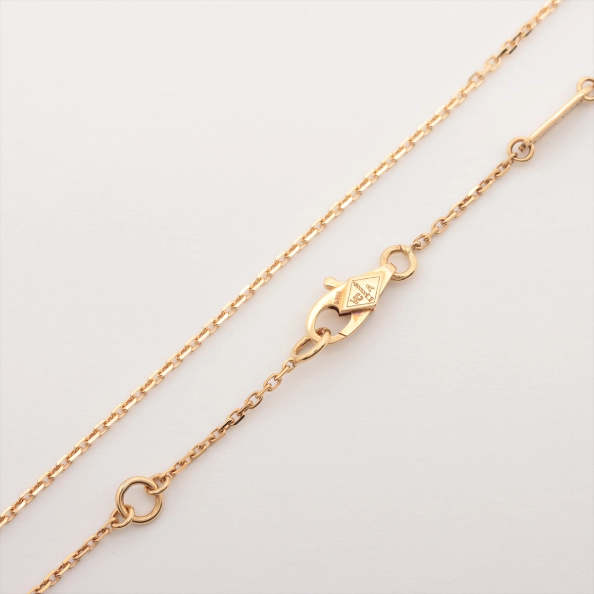 Van Cleef & Arpels Sweet Alhambra White Mother of Pearl MOP Necklace