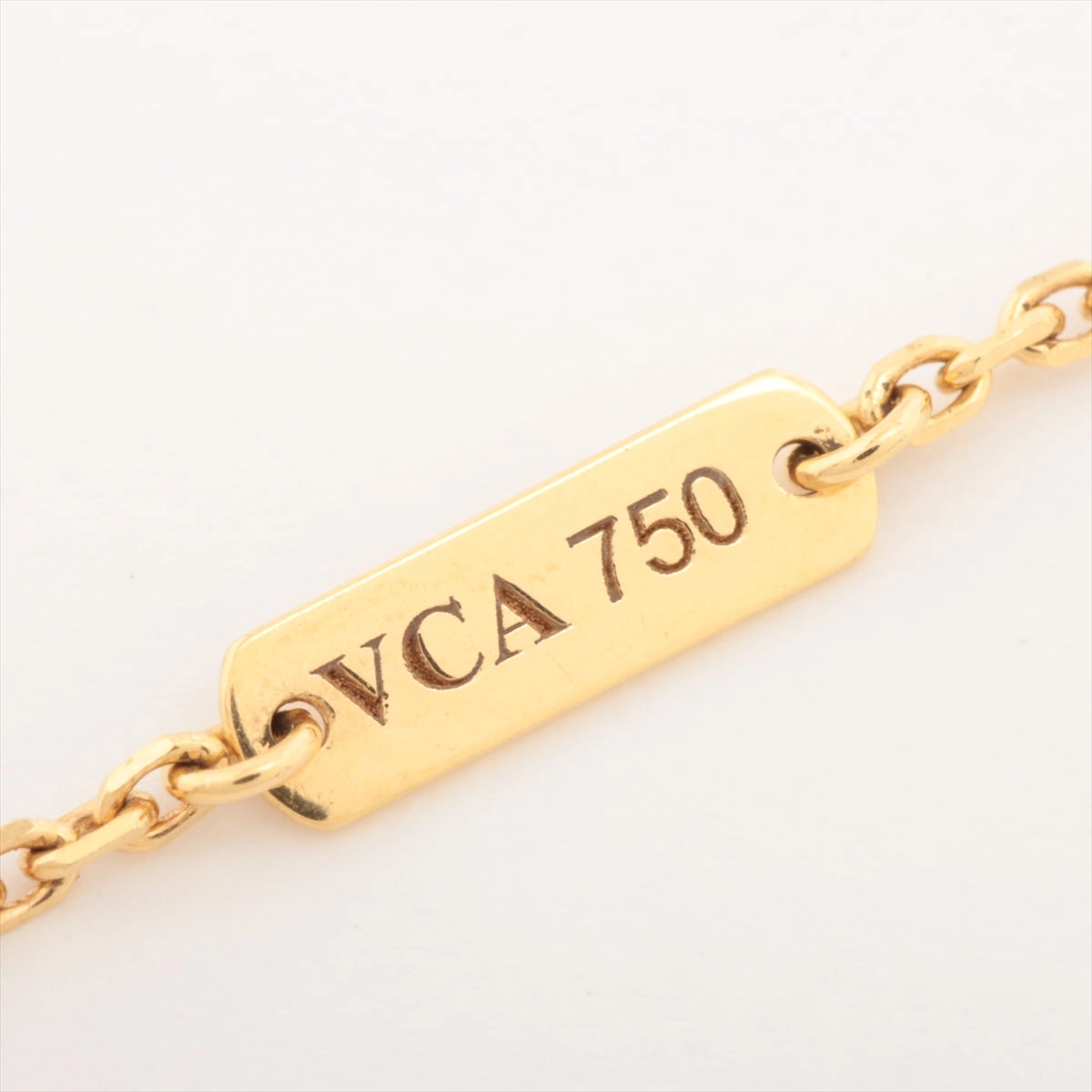 Van Cleef & Arpels Vintage Alhambra Onyx Necklace