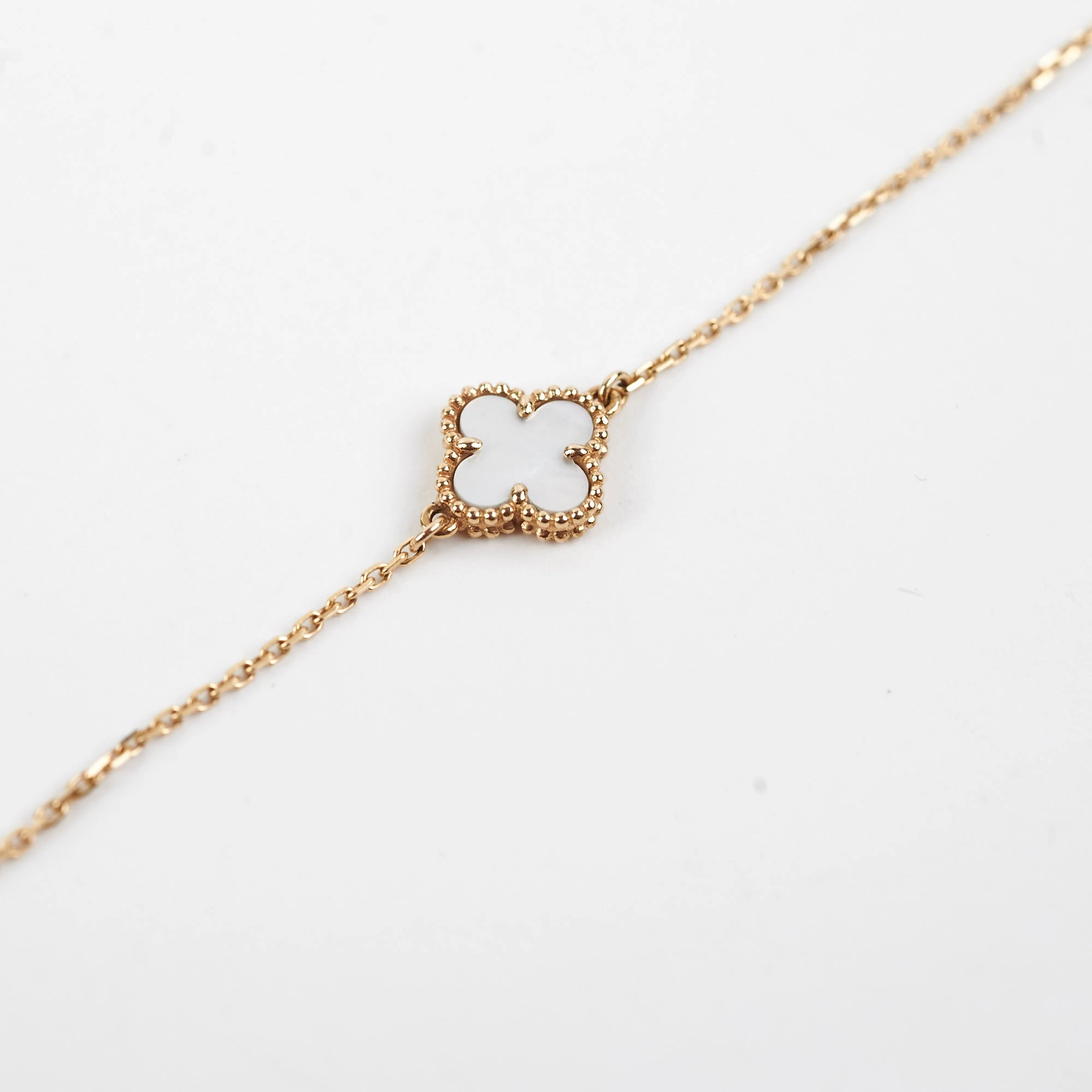 Van Cleef and Arpels Sweet Mother of Pearl Bracelet