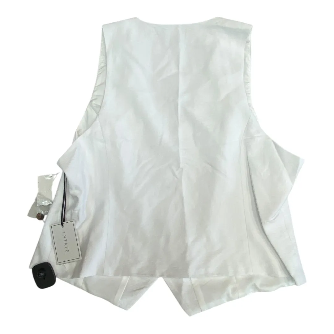 Vest Other By 1.State In White, Size:18