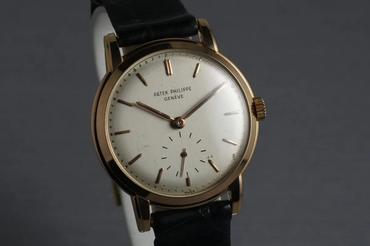 Vintage 18K Rose Gold Patek Philippe 2484